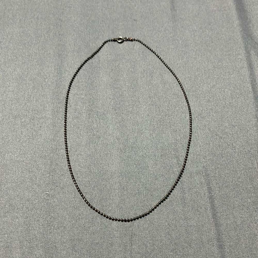 Italian 925 silver necklace 16”
